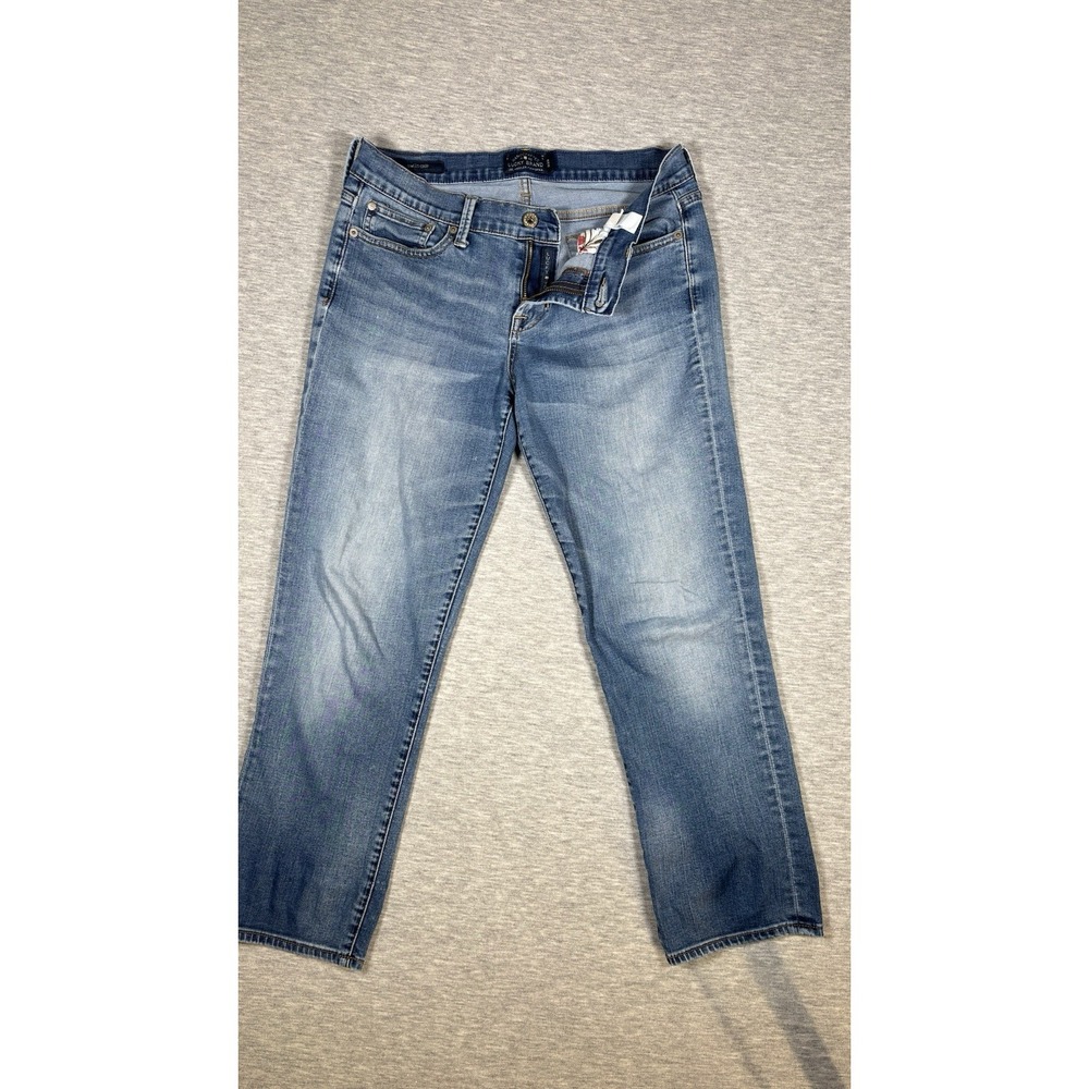 Lucky Brand Women's Blue Stretch Slim Jeans Size‎ 26x27 Mid Rise Denim